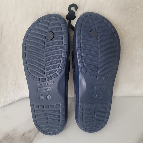 CROCS Shoes Crocs Classic Platform Flip Flops W2m1 Blue Jibbitz